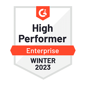 G2 Corporate LMS High Performer Enterprise - Winter 2023
